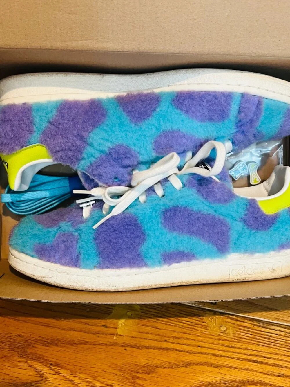 Adidas Stan Smith x Monsters Inc. sneakers